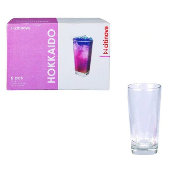 Tumbler Glass Hokkaido 350ml – Pack of 6