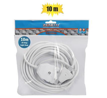 Extension Cord 10m, Light Duty