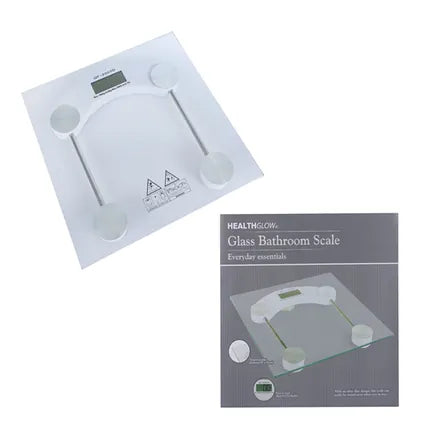 Glass Bathroom Scale Lcd Max Weight 180