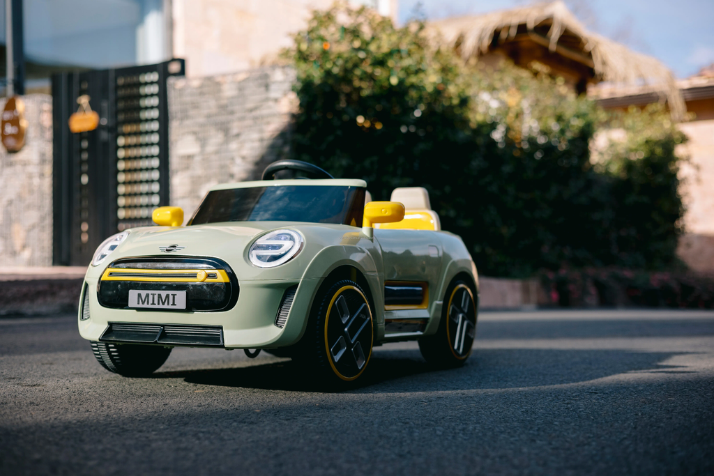 Mini Cooper Inspired Kids Ride on car