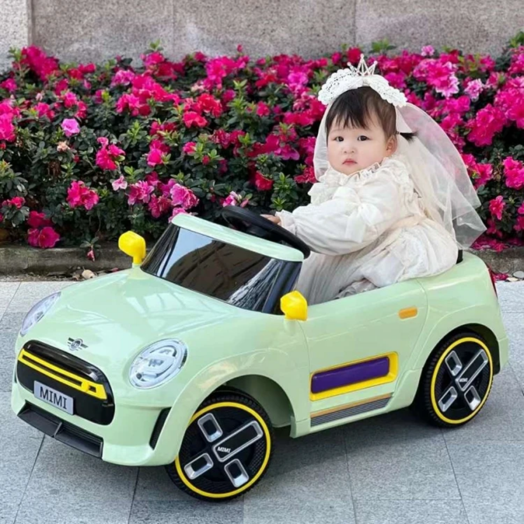 Mini Cooper Inspired Kids Ride on car