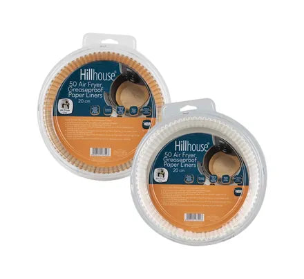 Air fryer liners 20cm round 50pc