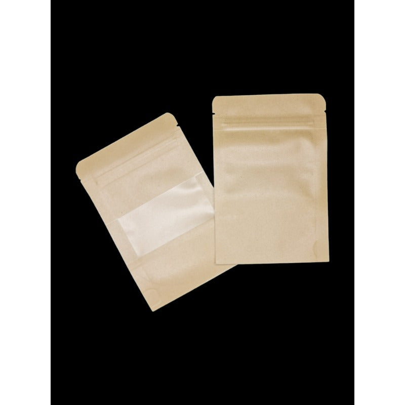 CRAFT PAPER| NATURAL ±10×15cm WITH GUSSET Pack of 10