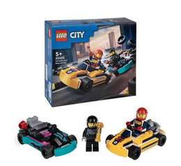 Lego 60400 go-carts & race drivers