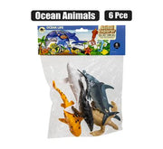 Animals ocean play set 6pc