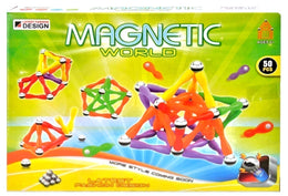 MAGNETIC STICKS & BALLS 50 PCS