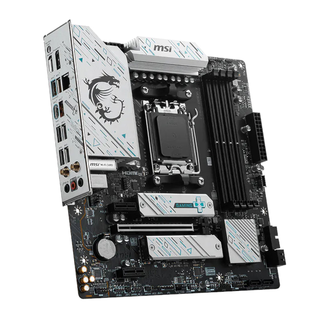 MSI B650M Gaming Plus WiFi AM5 M-ATX Gaming Motherboard