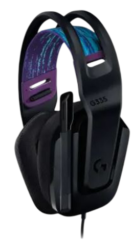 Logitech 3.5mm G335 Wired Gaming Headset - Black