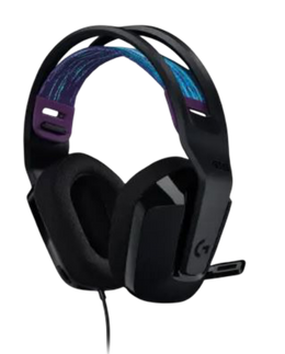 Logitech 3.5mm G335 Wired Gaming Headset - Black