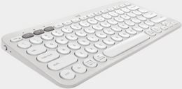 Logitech Pebble Keys 2 K380s White Bluetooth Keyboard