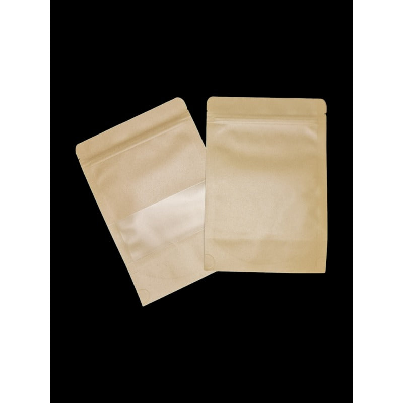 CRAFT PAPER+CPP NATURAL ±14×20cm WITH GUSSET  Pack of 10