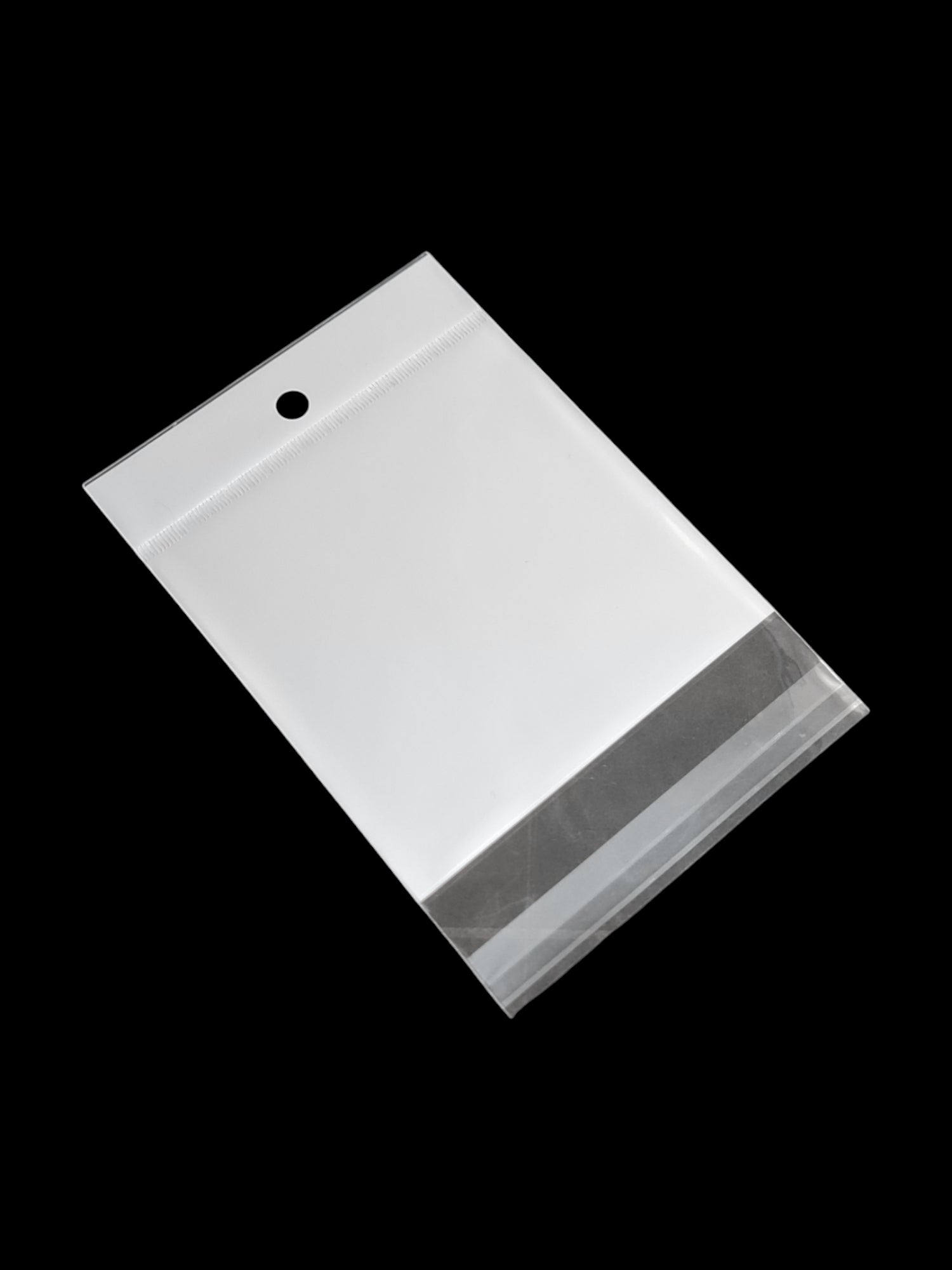 PVC BAG | WHITE ±10×15.5cm | THICKNESS 40 MICRONS ±100PCS