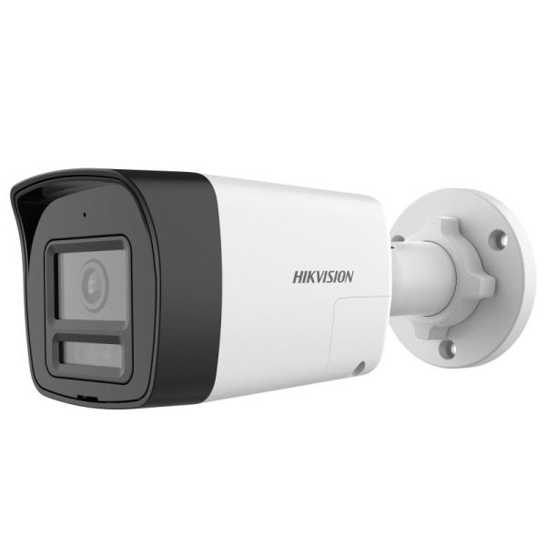 Hikvision 2MP Smart Hybrid Light Audio Fixed Mini Bullet Camera DS-2CE16D0T-LPTS(2.8mm)