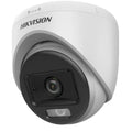Hikvision 2 MP Analogue, Smart Hybrid Light with ColorVu Indoor Fixed Turret Camera DS-2CE70DF0T-LPFS 2.8mm