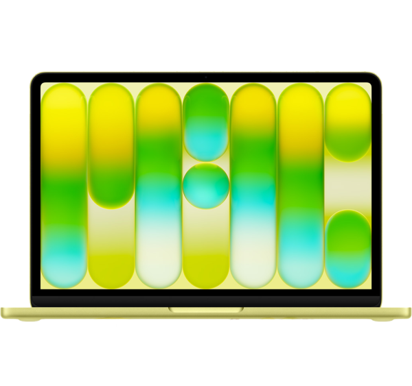 3-INCH MACBOOK NEO: APPLE A18 PRO CHIP WITH 6‑CORE CPU AND 5‑CORE GPU, 8GB, 256GB SSD - CITRUS